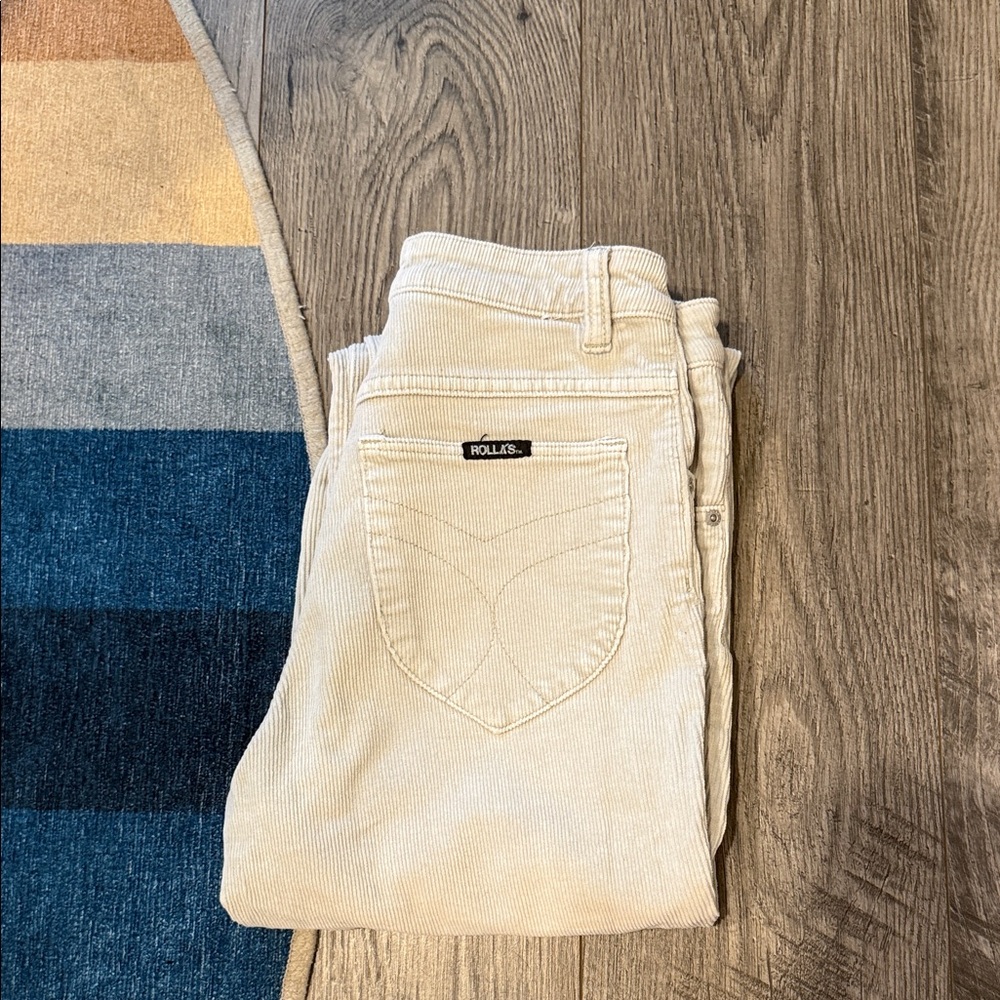 ROLLA'S Women's high straight corduroy size 26